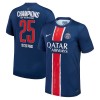 Maillot de Foot Paris Saint-Germain 1 Star Champions of Europe Domicile 2024-25